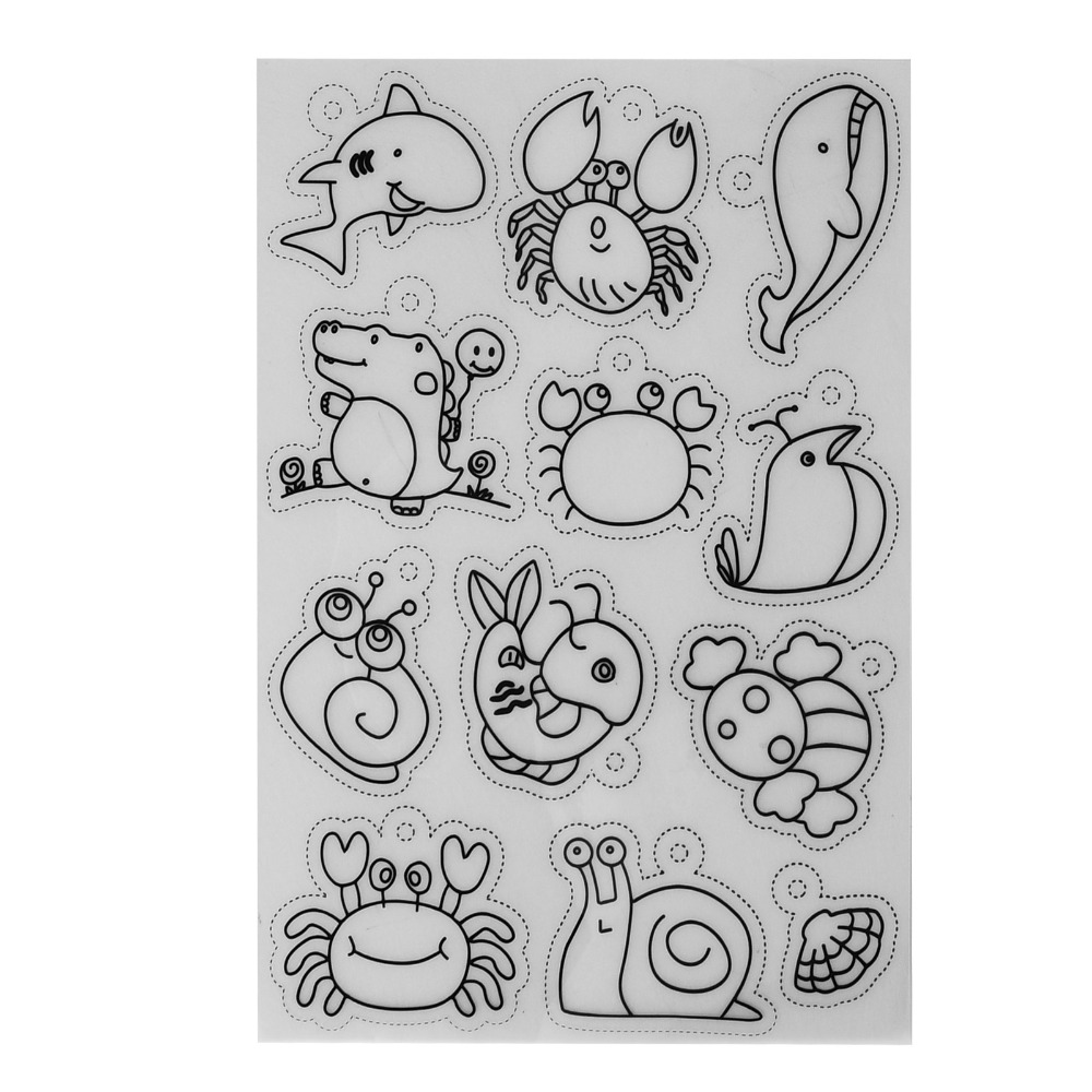 8 PCS Cute Animal Heat Shrink  - Craft And Art Difference ulasan dan harga