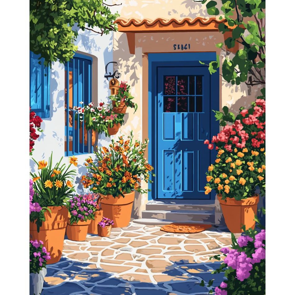 RUOPOTY The Blue Door Diamond  - Art Craft Ideas With Paper ulasan dan harga