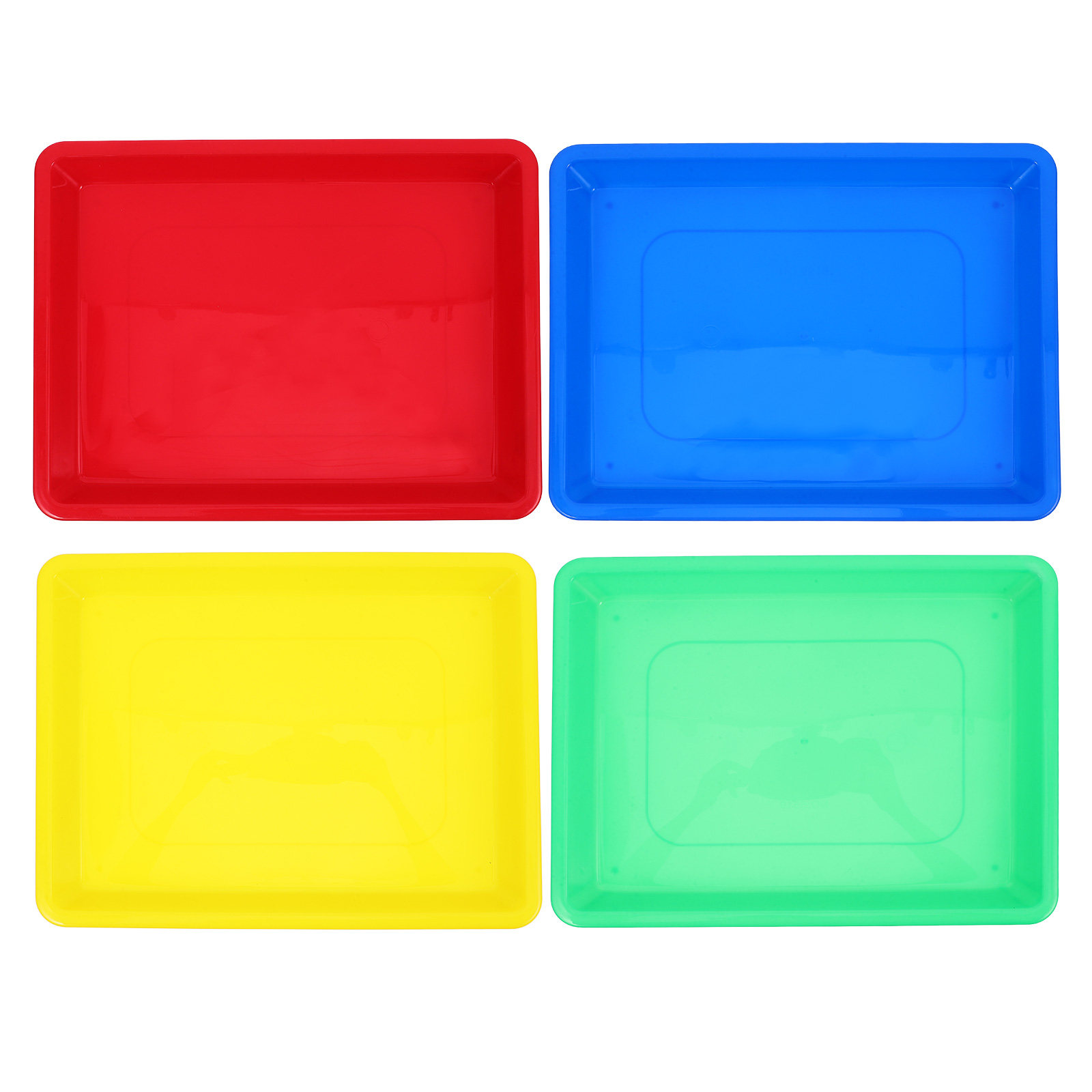 4Pcs Smooth Easy-Clean Plastic - Art Craft Activities For Preschoolers ulasan dan harga