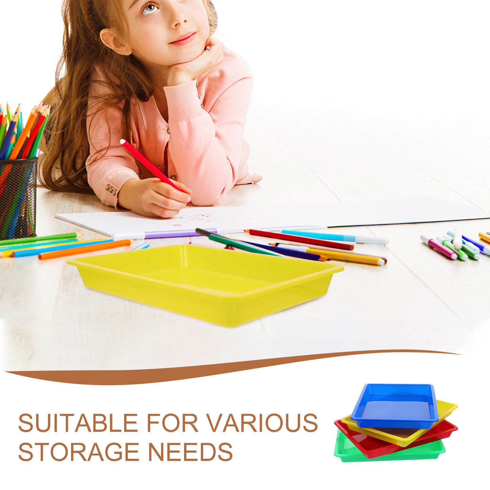 4Pcs Smooth Easy-Clean Plastic - Art Craft Activities For Preschoolers ulasan dan harga