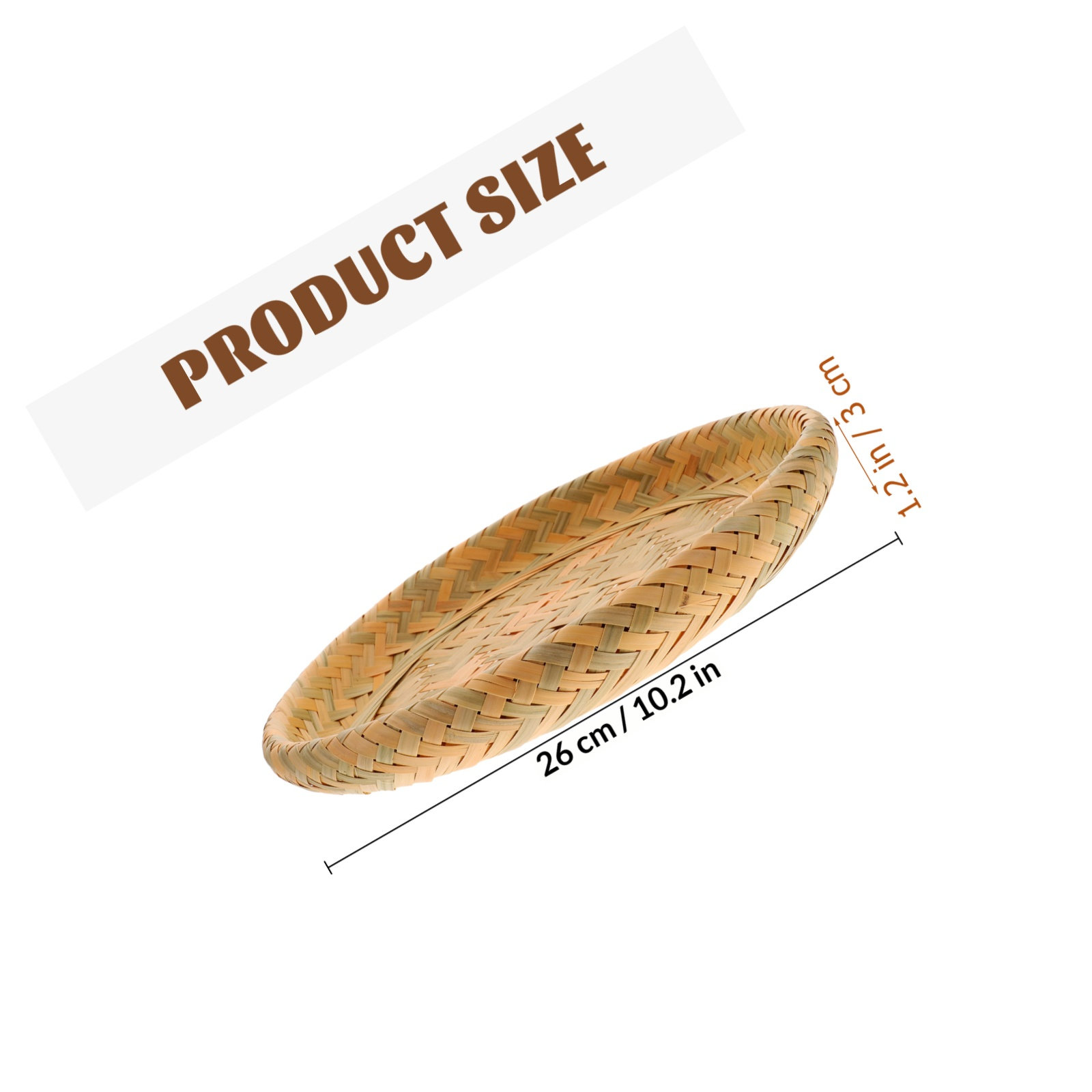 Bamboo Basket Tray Bread Candy - Artwork Craft ulasan dan harga