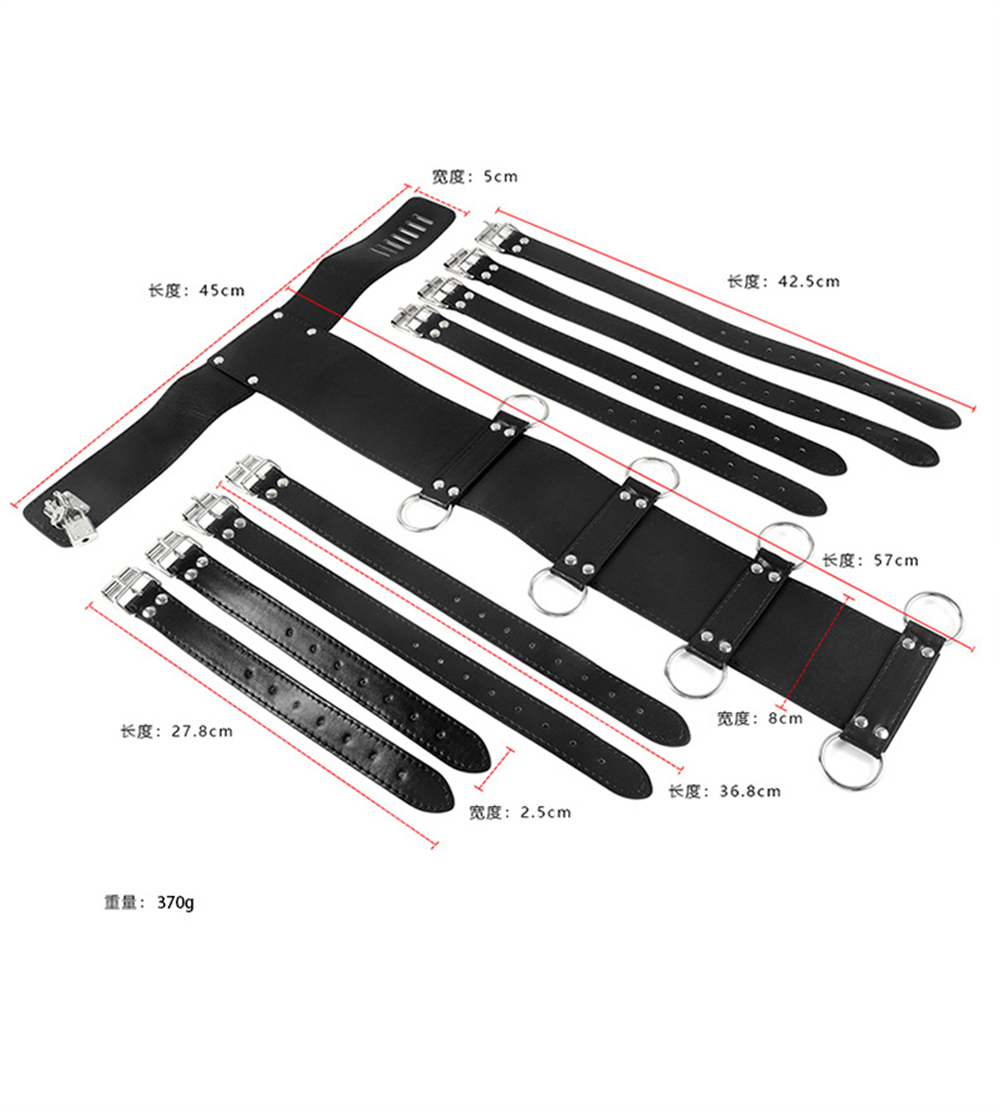 Bed Restraint Set Couple Sex T - Leather Tooling Kit ulasan dan harga