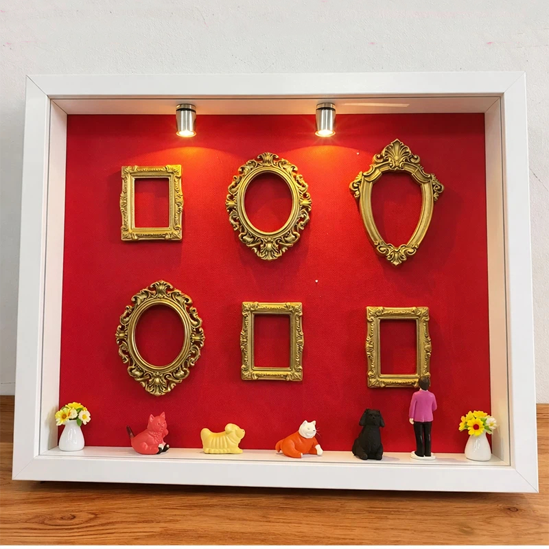 DIY Mini Museum Silhouette Box - Art Craft Museum ulasan dan harga