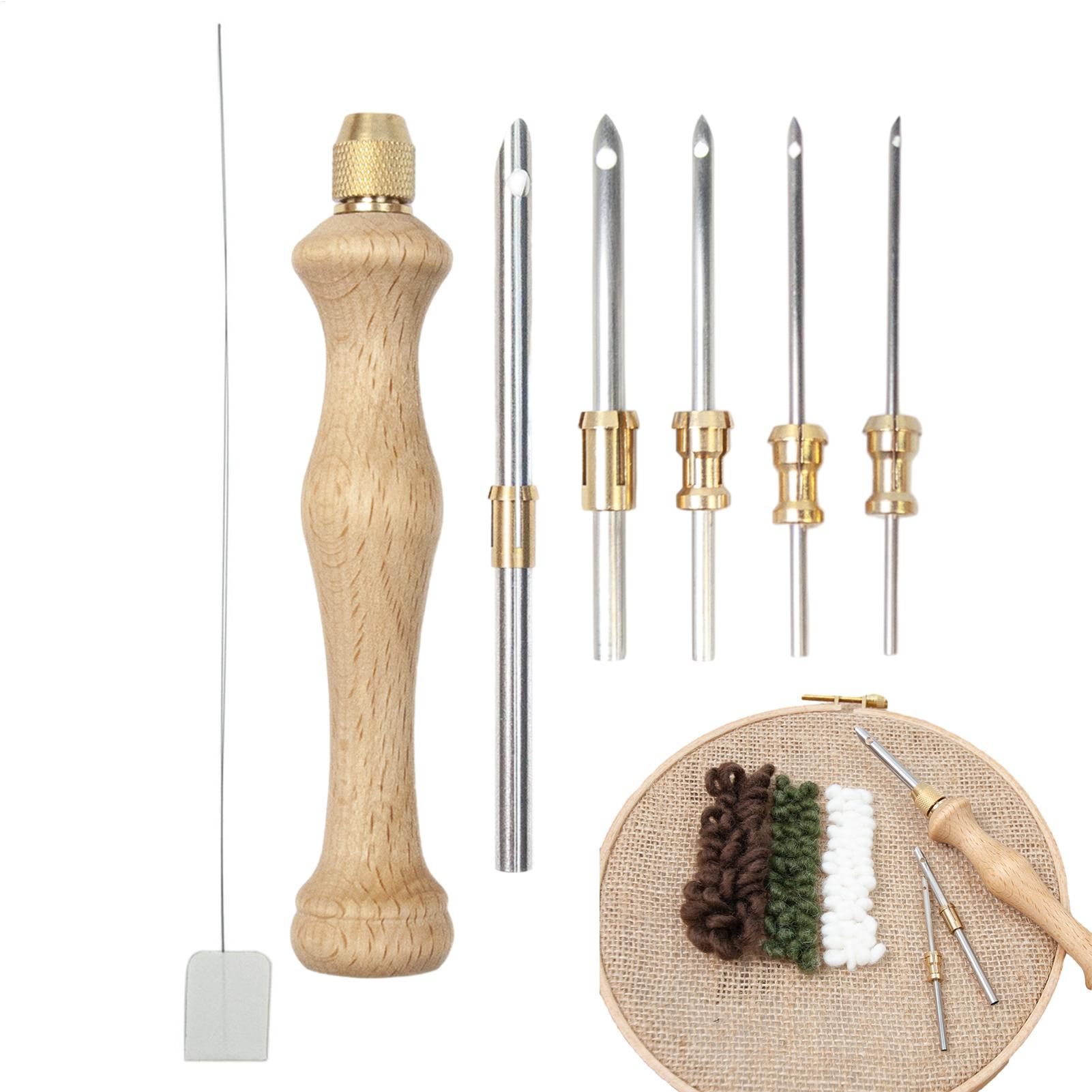 Punch Needle Tool Kit With Thr - Art Craft Yarn ulasan dan harga