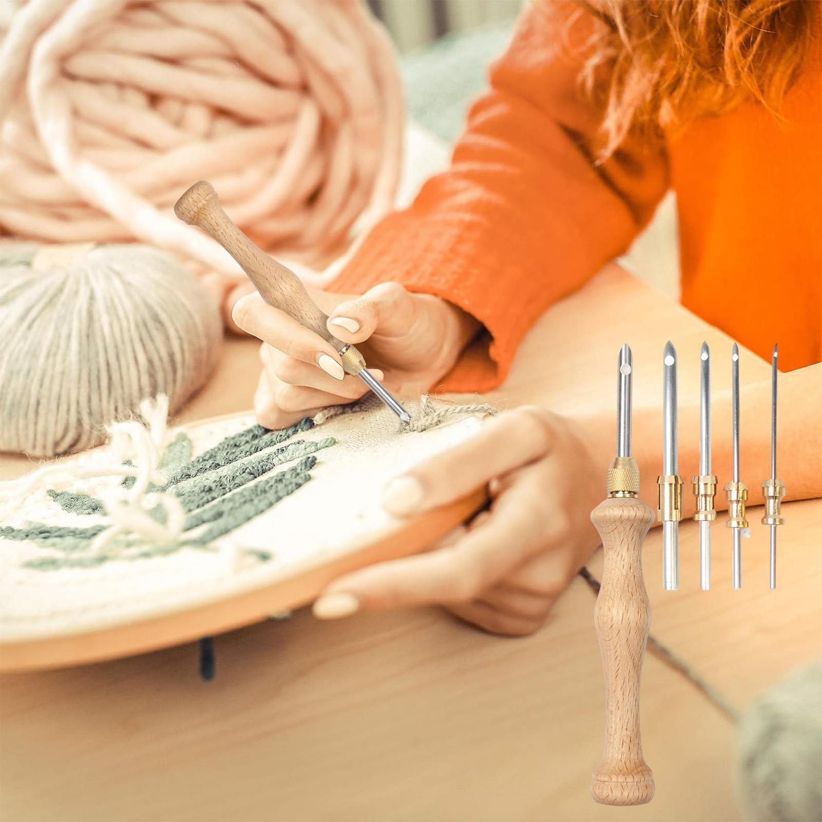 Punch Needle Tool Kit With Thr - Art Craft Yarn ulasan dan harga