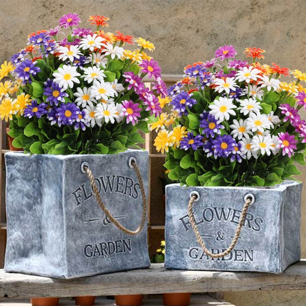 Fake Floral Artificial Daisy F - Art Craft 2 Year Olds ulasan dan harga