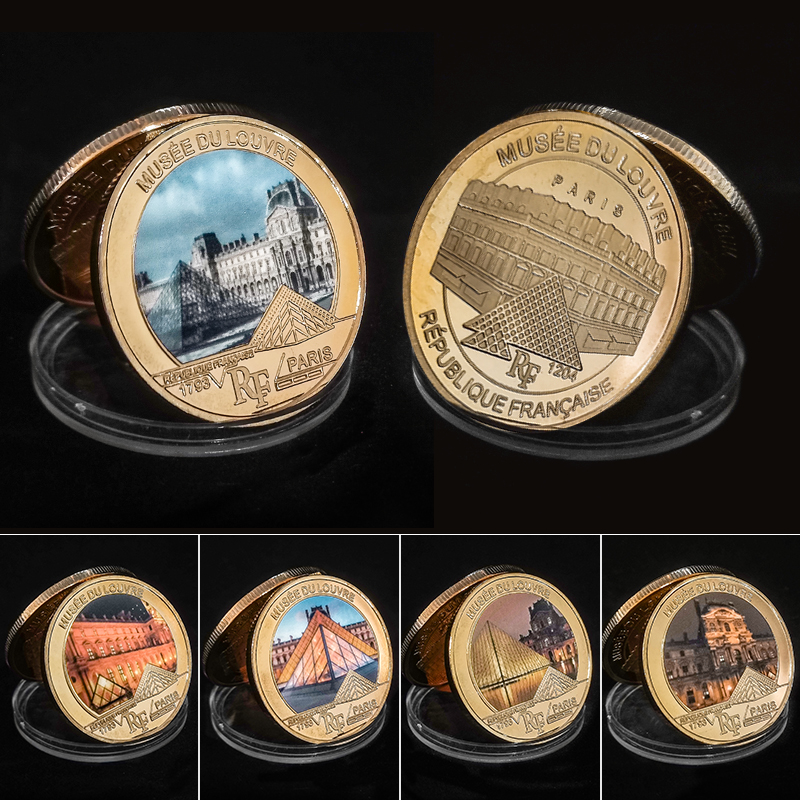 Louvre Museum Gold Foil Commem - Art Craft Museum ulasan dan harga