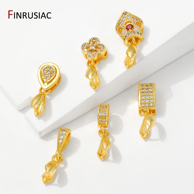 18K Gold Plated Brass With Zir - Art Craft Ideas ulasan dan harga