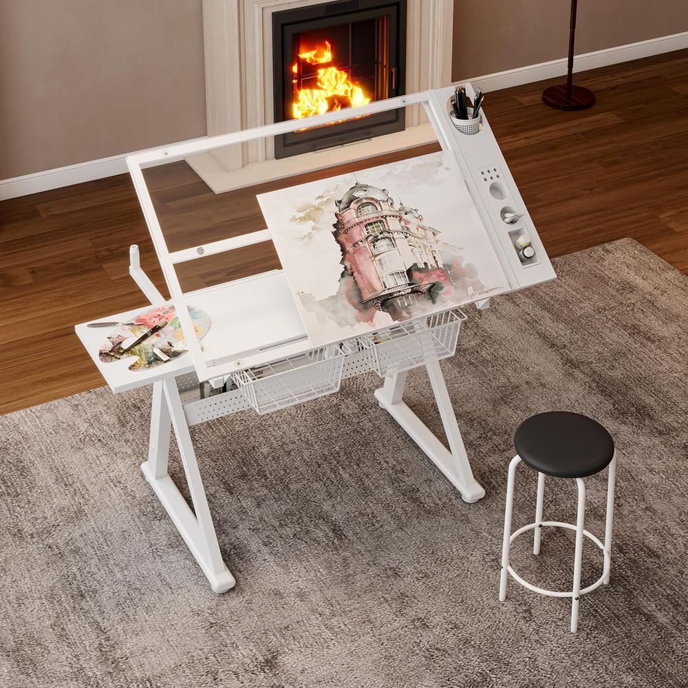 Adjustable Art Desk with Tempe - Art & Craft Toys For Kids ulasan dan harga