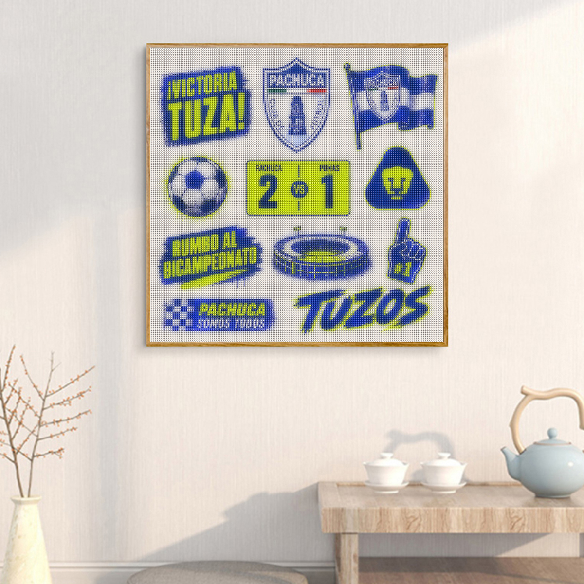Maxico Football Diamond Painti - Art Craft Ideas With Paper ulasan dan harga