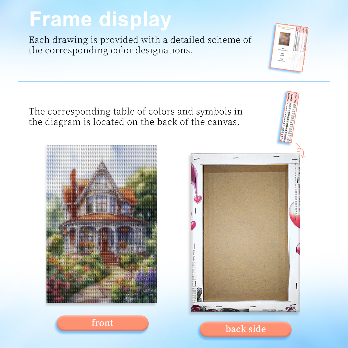 RUOPOTY White Villa Diamond Pa - Art Craft Ideas With Paper ulasan dan harga