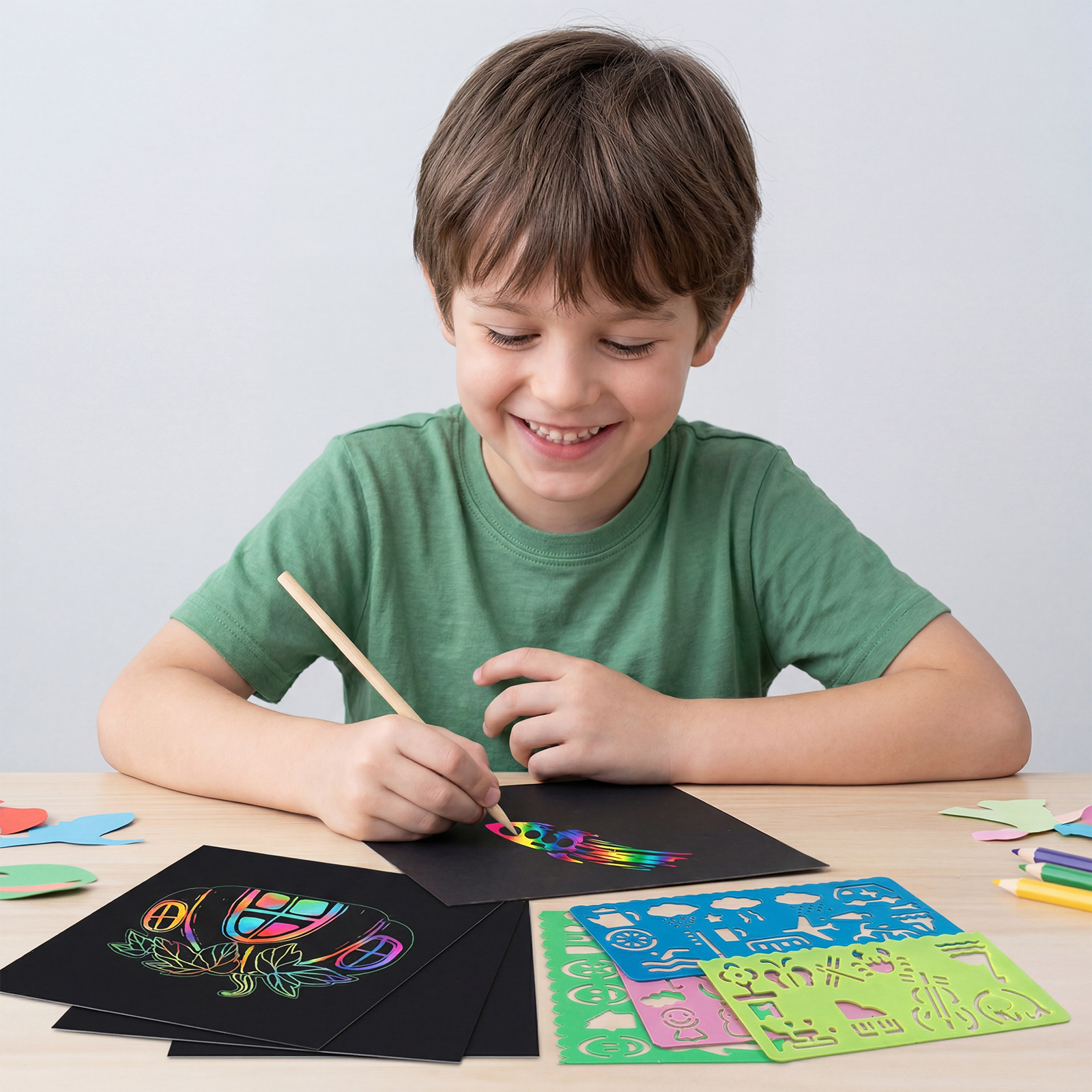Color Coated Paper, Clear & Ea - Art Craft Easy ulasan dan harga