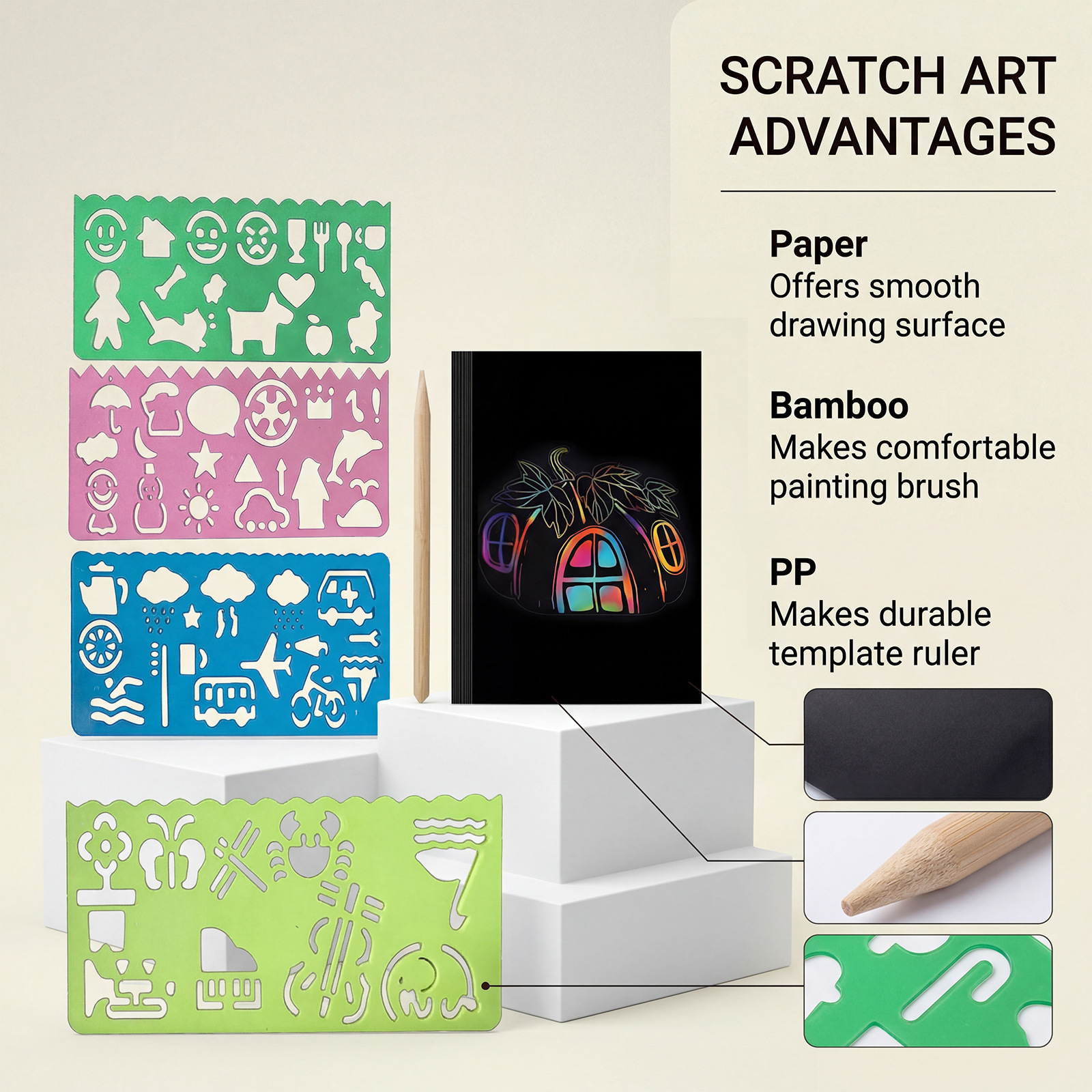 Color Coated Paper, Clear & Ea - Art Craft Easy ulasan dan harga