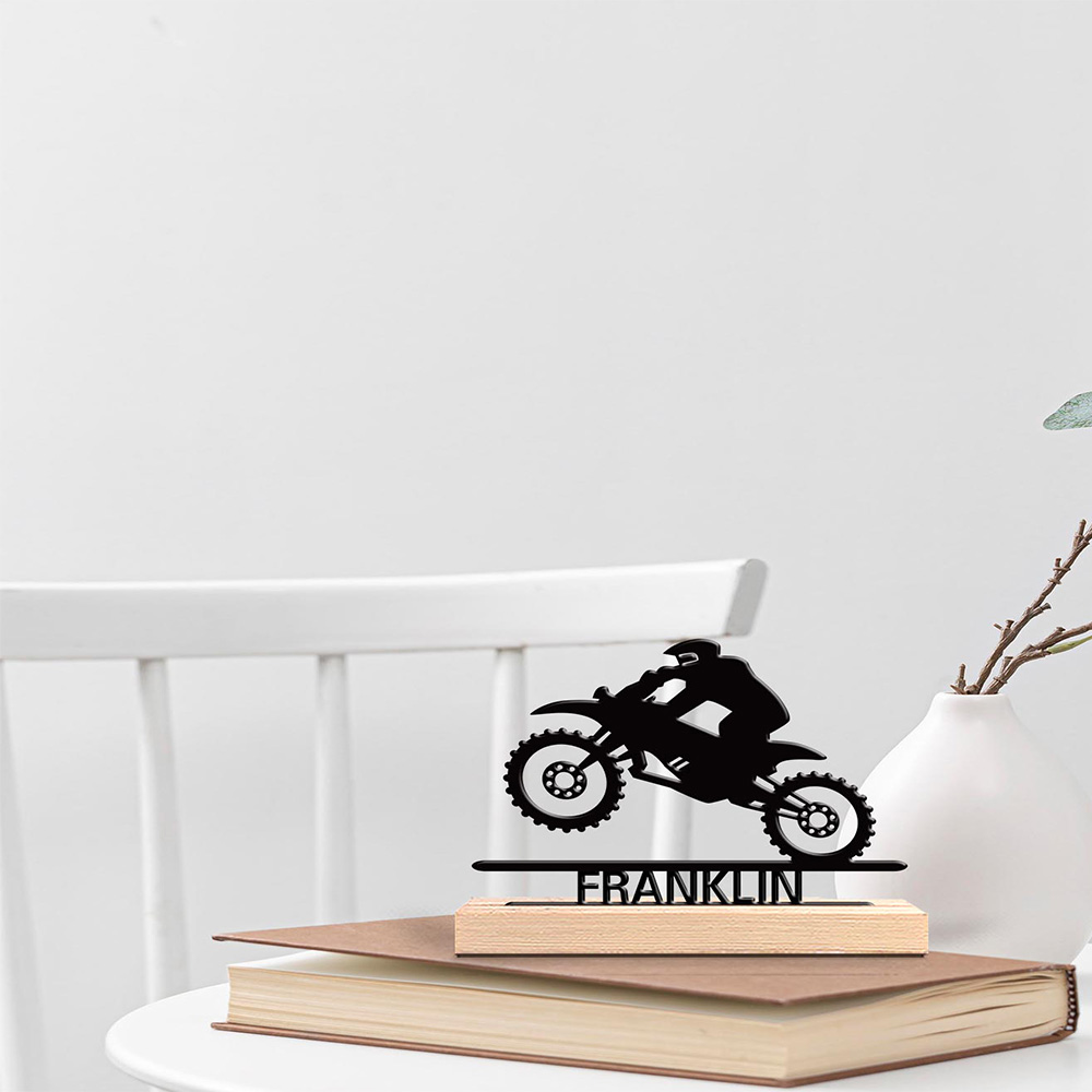 1pc Abstract Motorbike jumping - Art Crafting ulasan dan harga