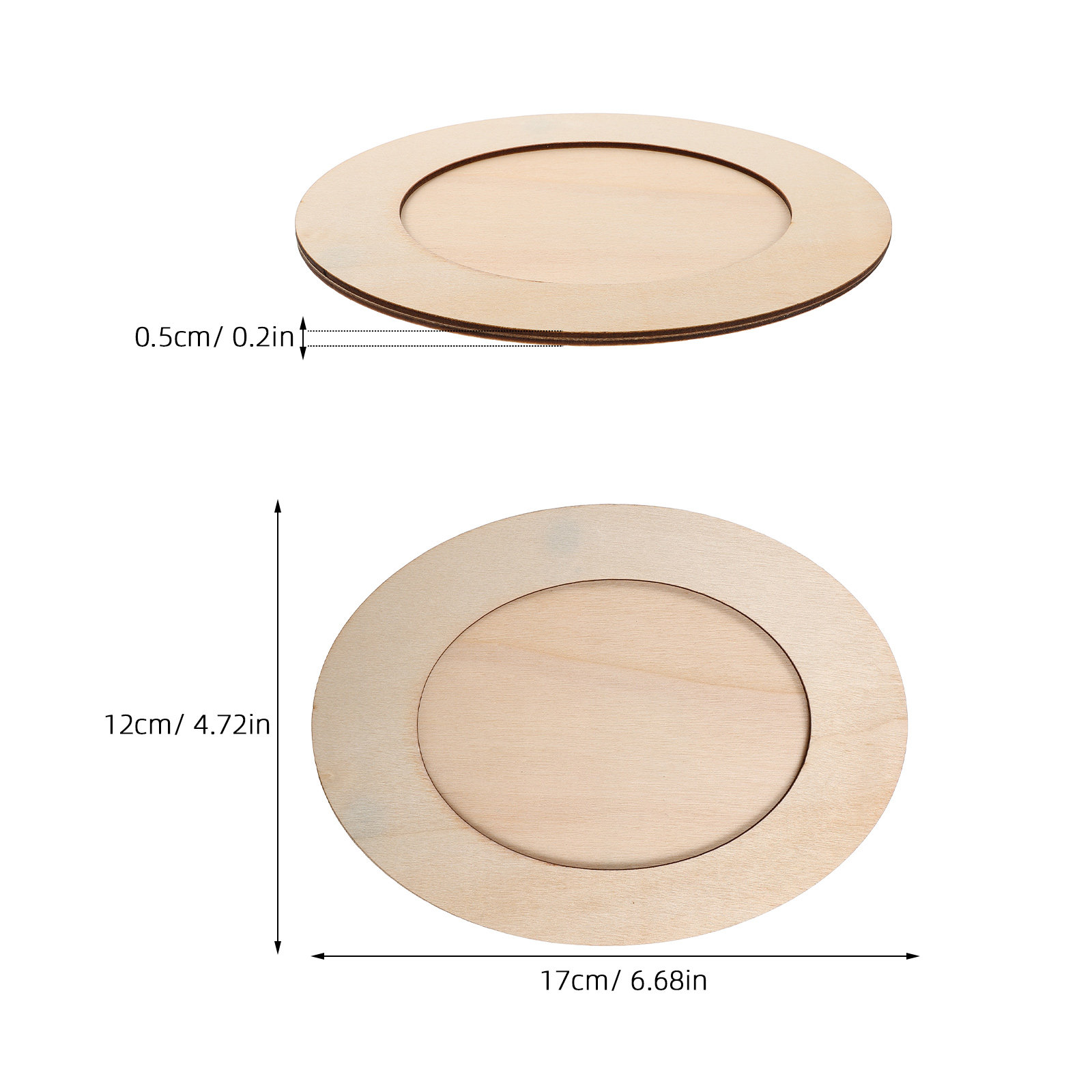 DIY Unfinished Wooden Oval Pho - Art Craft Activities For Preschoolers ulasan dan harga