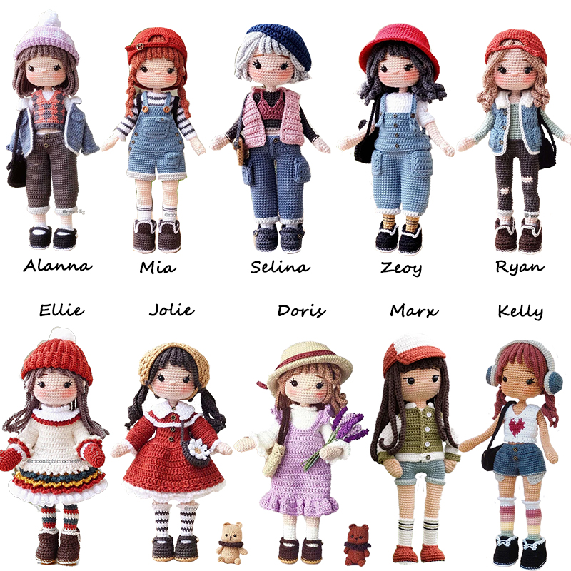 Crochet Girls Amigurumi Croche - Art Craft Yarn ulasan dan harga