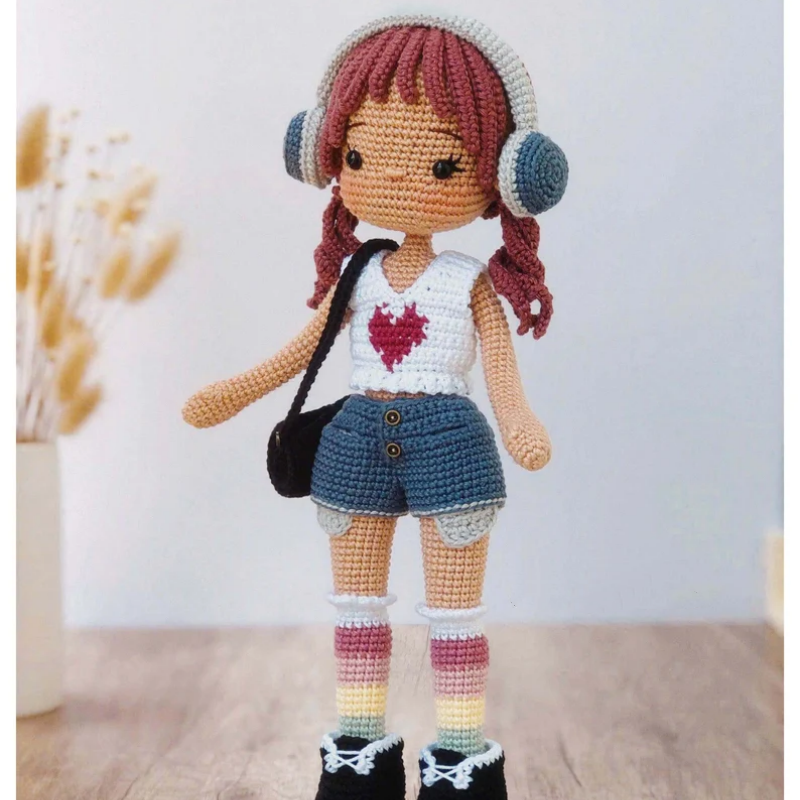 Crochet Girls Amigurumi Croche - Art Craft Yarn ulasan dan harga