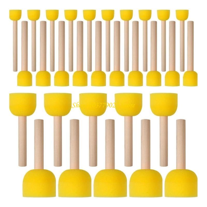 C4DF Paint Sponges Round Spong - Art Craft Description ulasan dan harga