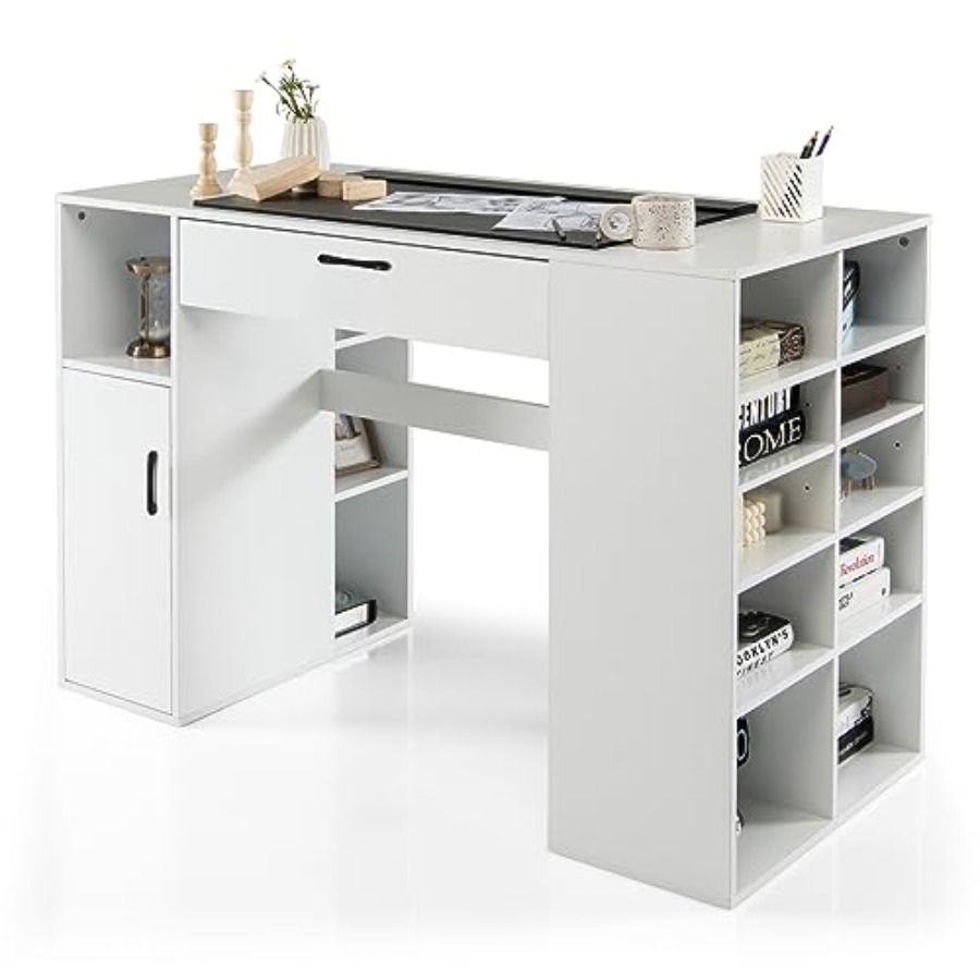 Craft Table with Storage Artwo - Artwork Craft ulasan dan harga