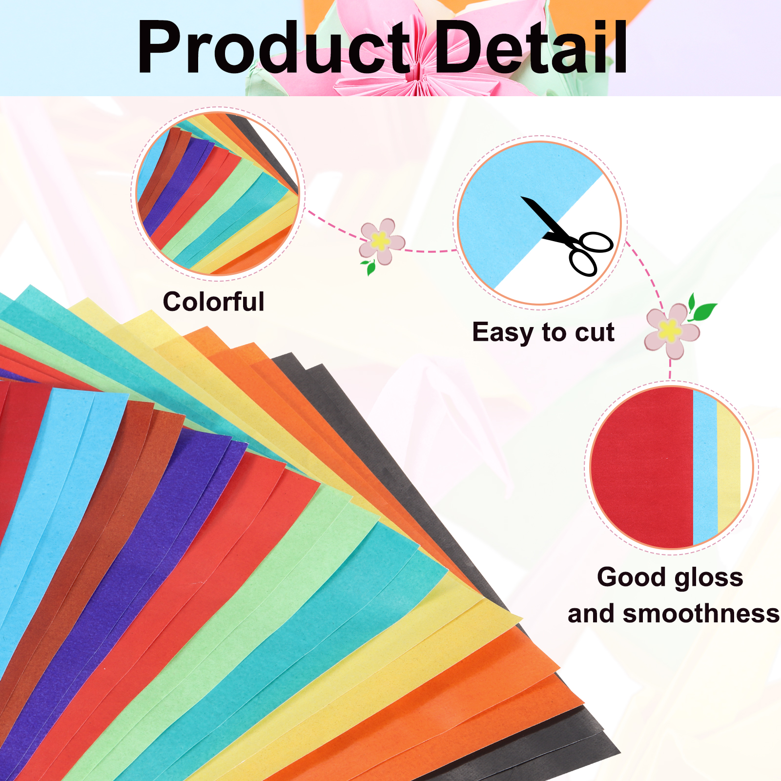 100 Sheet Large Origami Paper  - Art Craft Easy ulasan dan harga