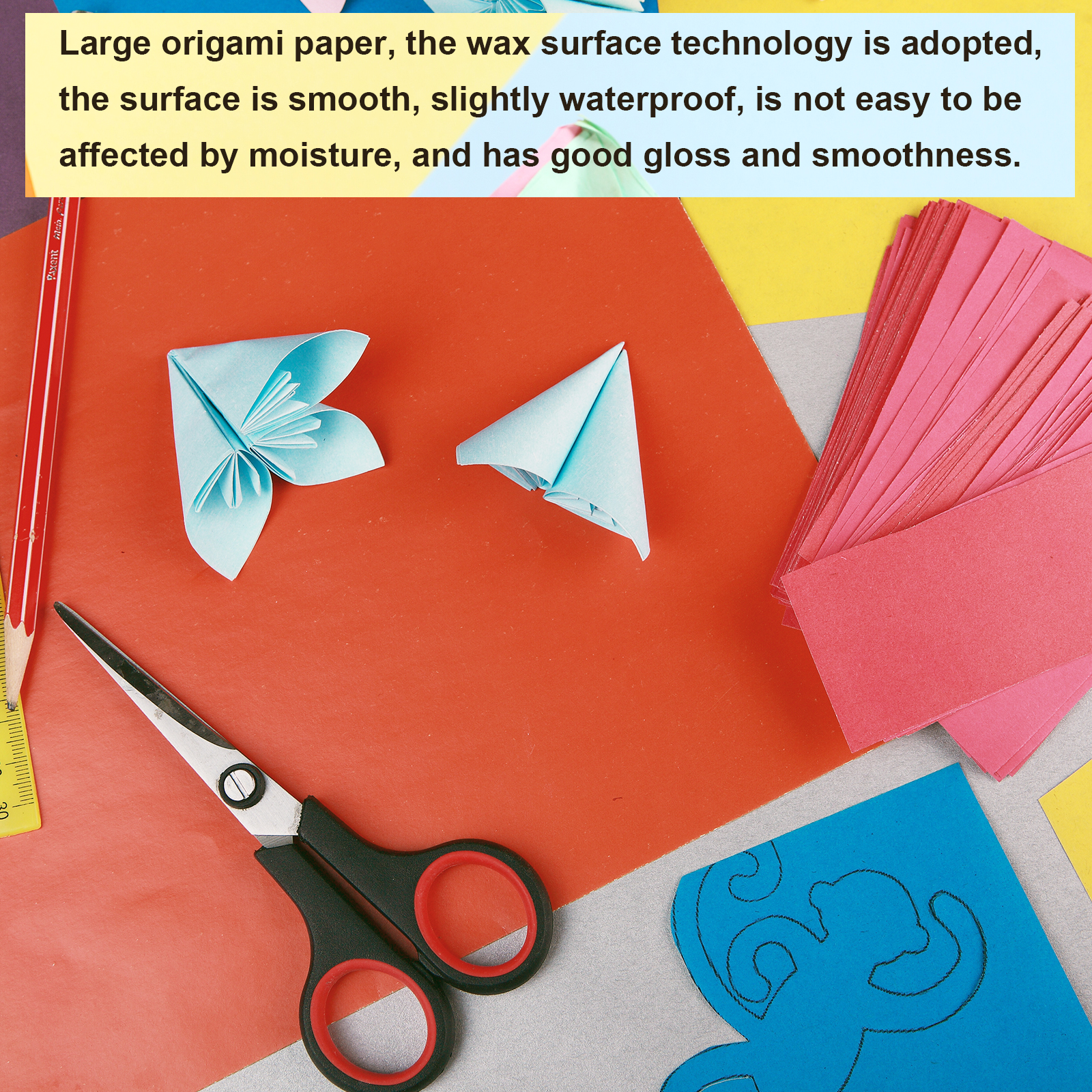100 Sheet Large Origami Paper  - Art Craft Easy ulasan dan harga