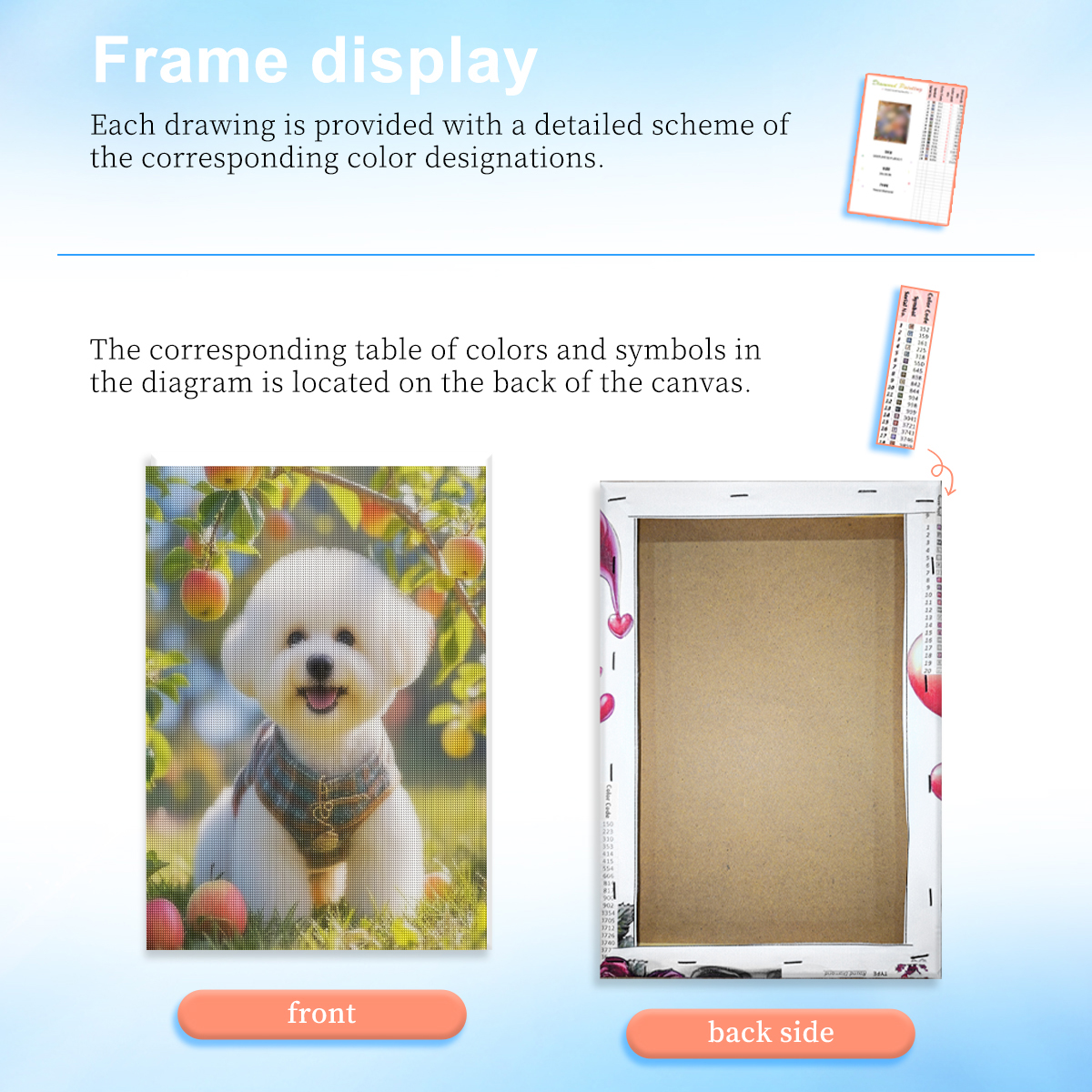 RUOPOTY Cute White Puppy Diamo - Art Craft Ideas With Paper ulasan dan harga