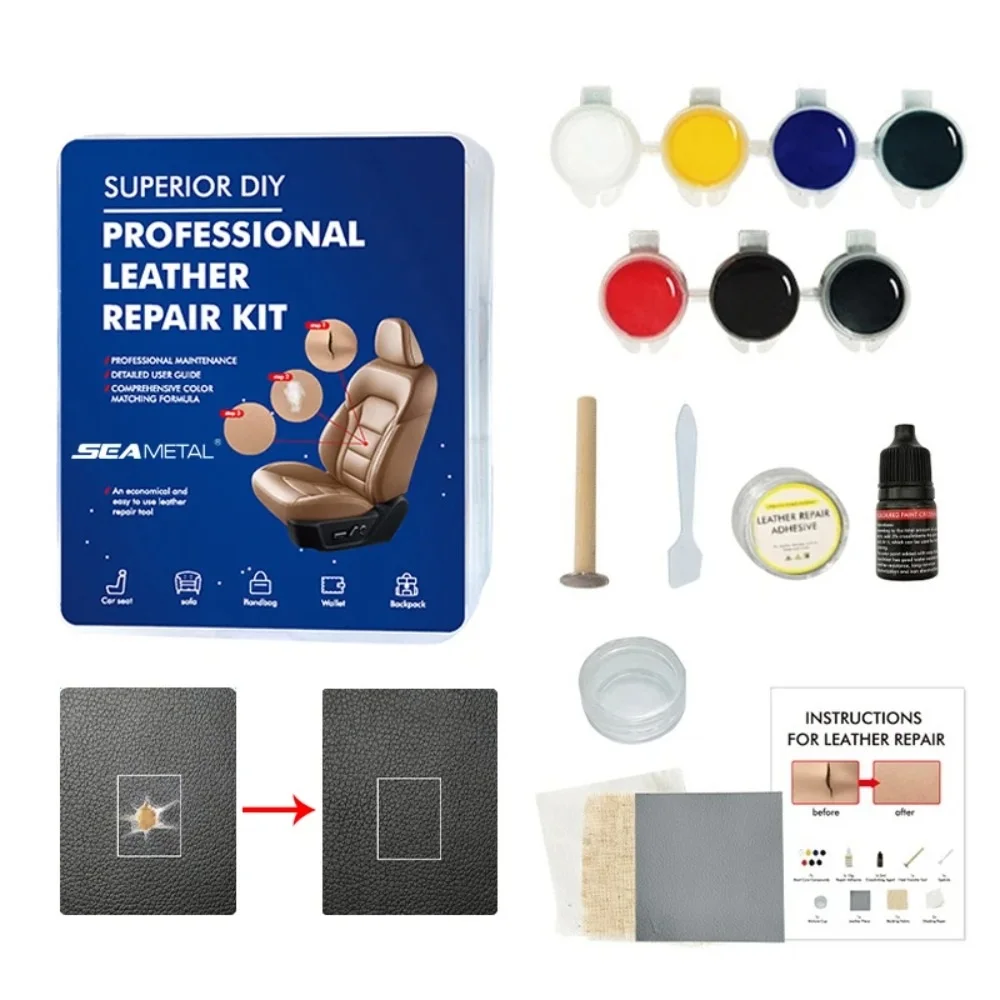 Car Leather Repair Tool Kit 7  - Leather Tooling Kit ulasan dan harga