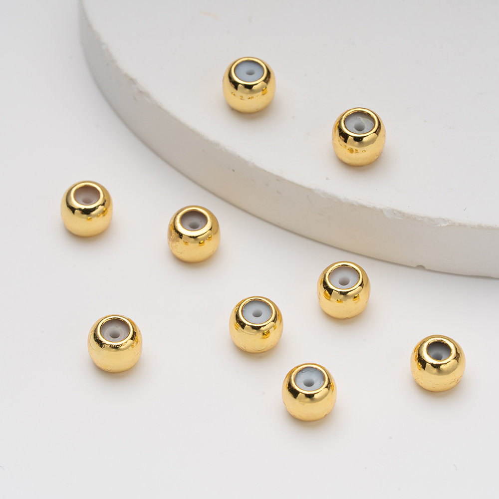 20pcs 18K Gold Plated Brass Ro - Art Craft Ideas ulasan dan harga