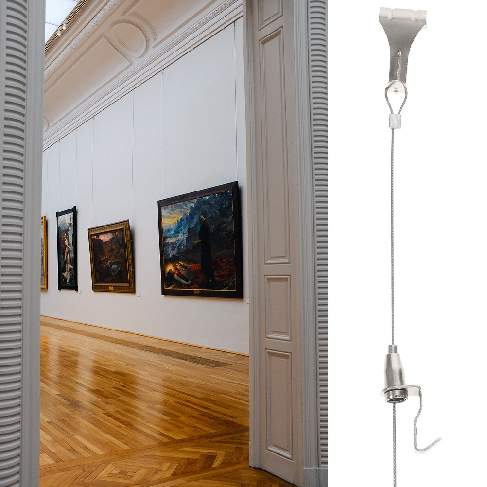 4Sets Frame Hanging Rope Heavy - Art Craft Museum ulasan dan harga