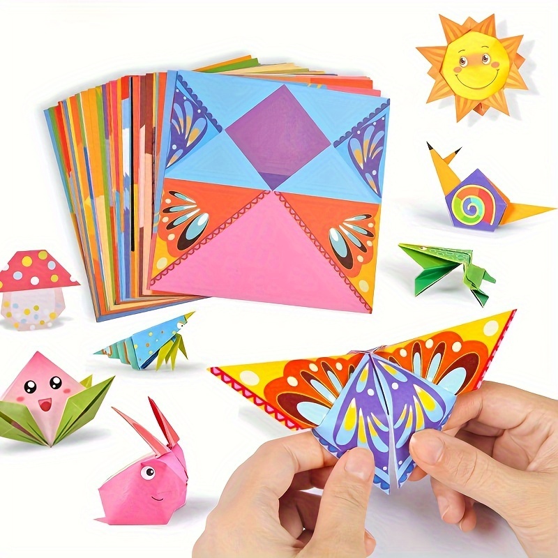 1 Set of 54 Sheet Origami Fun  - Art & Craft Toys For Kids ulasan dan harga