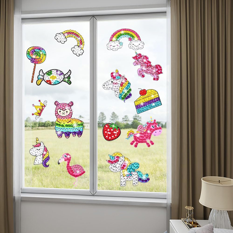 Make Diamond Stickers Kids 5D  - Art Craft Ideas With Paper ulasan dan harga