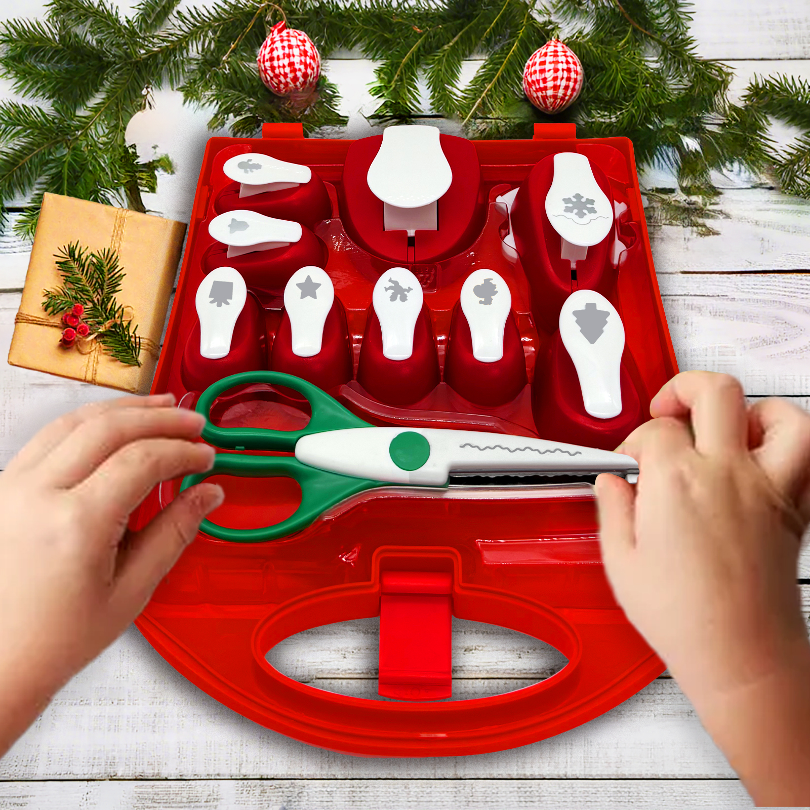 Deluxe Christmas Pattern Punch - Craft And Art Difference ulasan dan harga