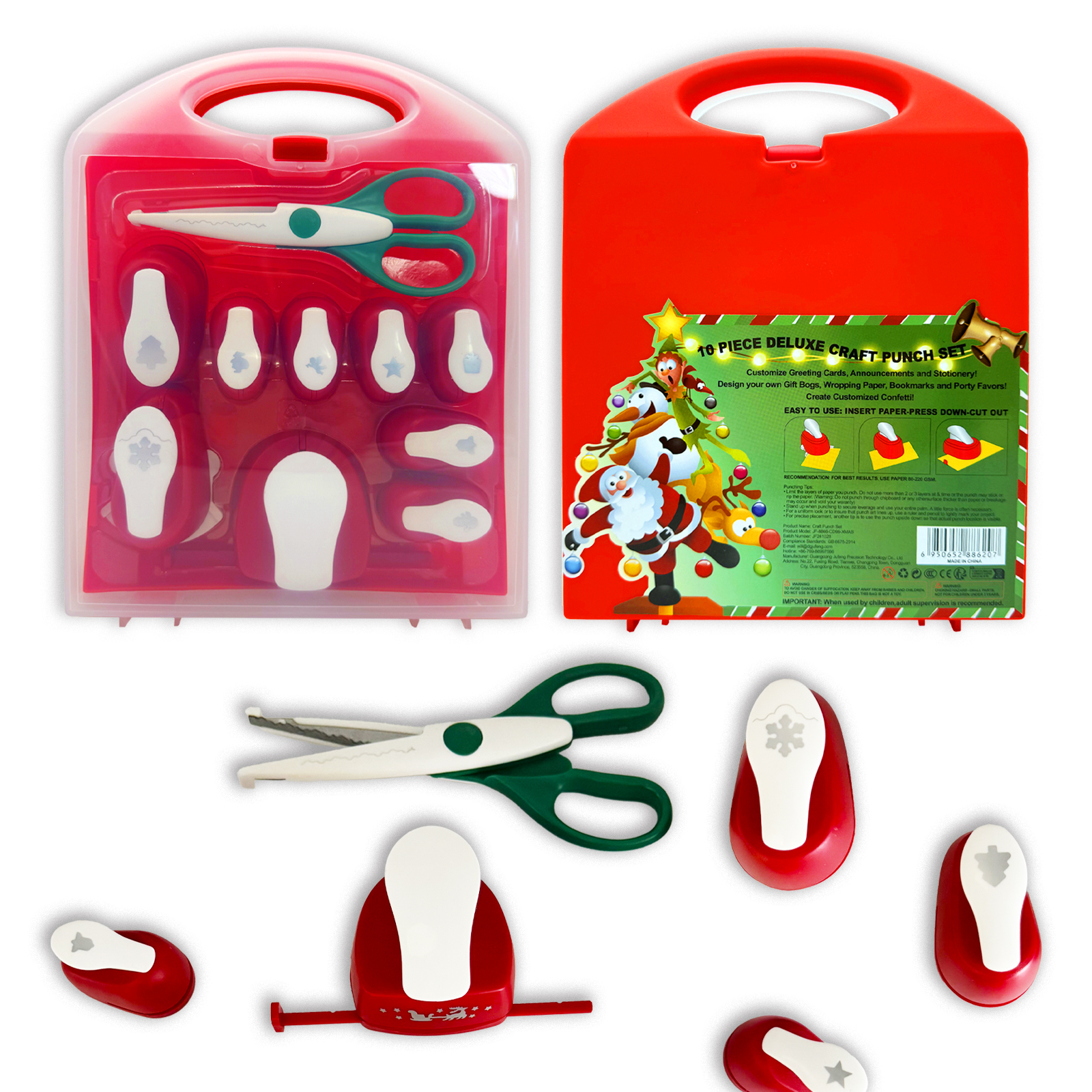 Deluxe Christmas Pattern Punch - Craft And Art Difference ulasan dan harga