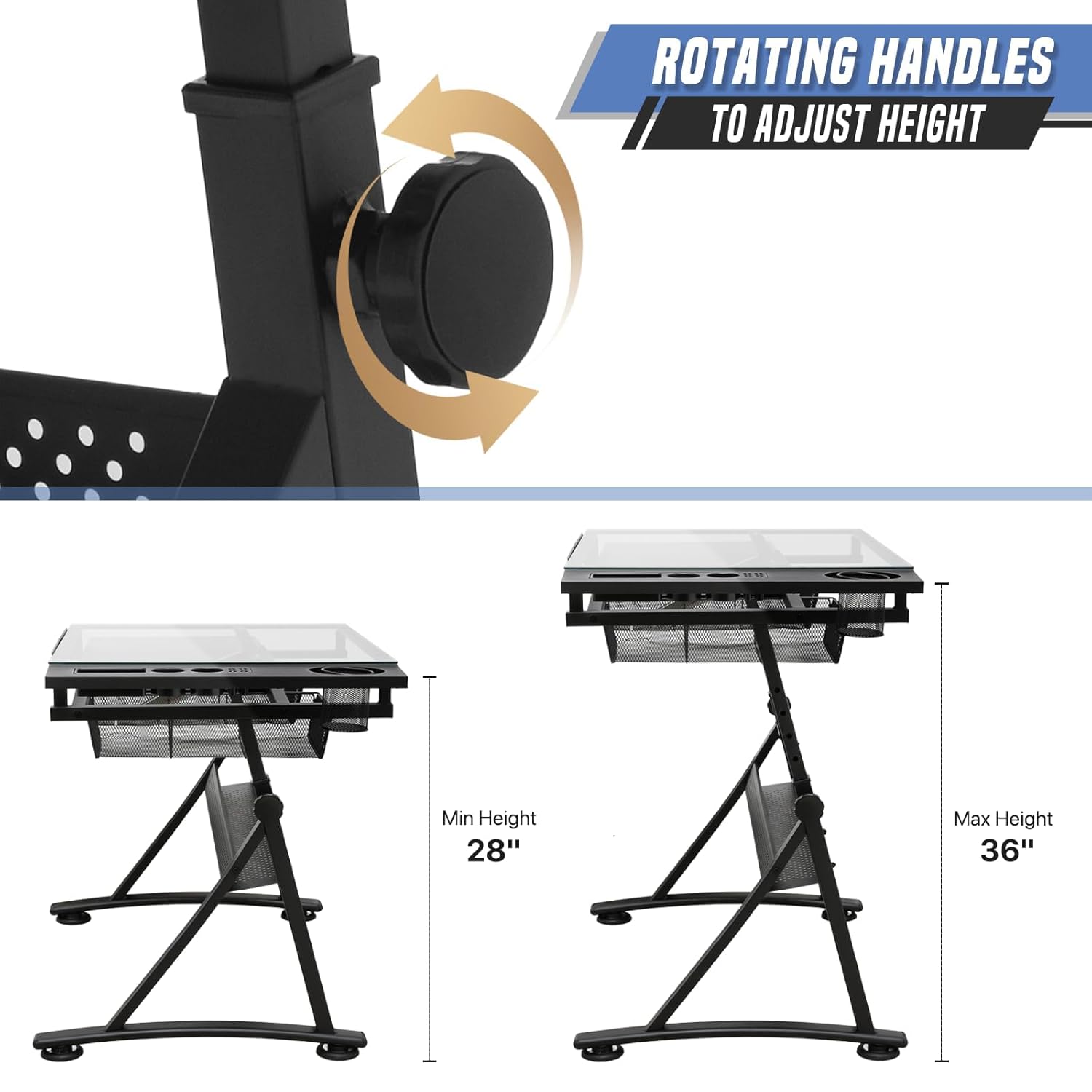 Drafting Table with Height Adj - Art & Craft Toys For Kids ulasan dan harga