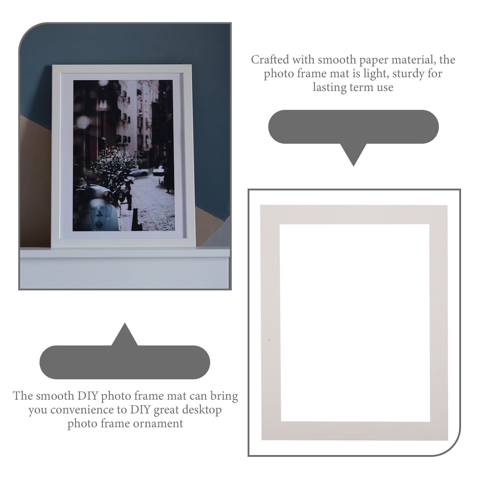 10pcs Frame Mats Picture Mats  - Artwork Craft ulasan dan harga