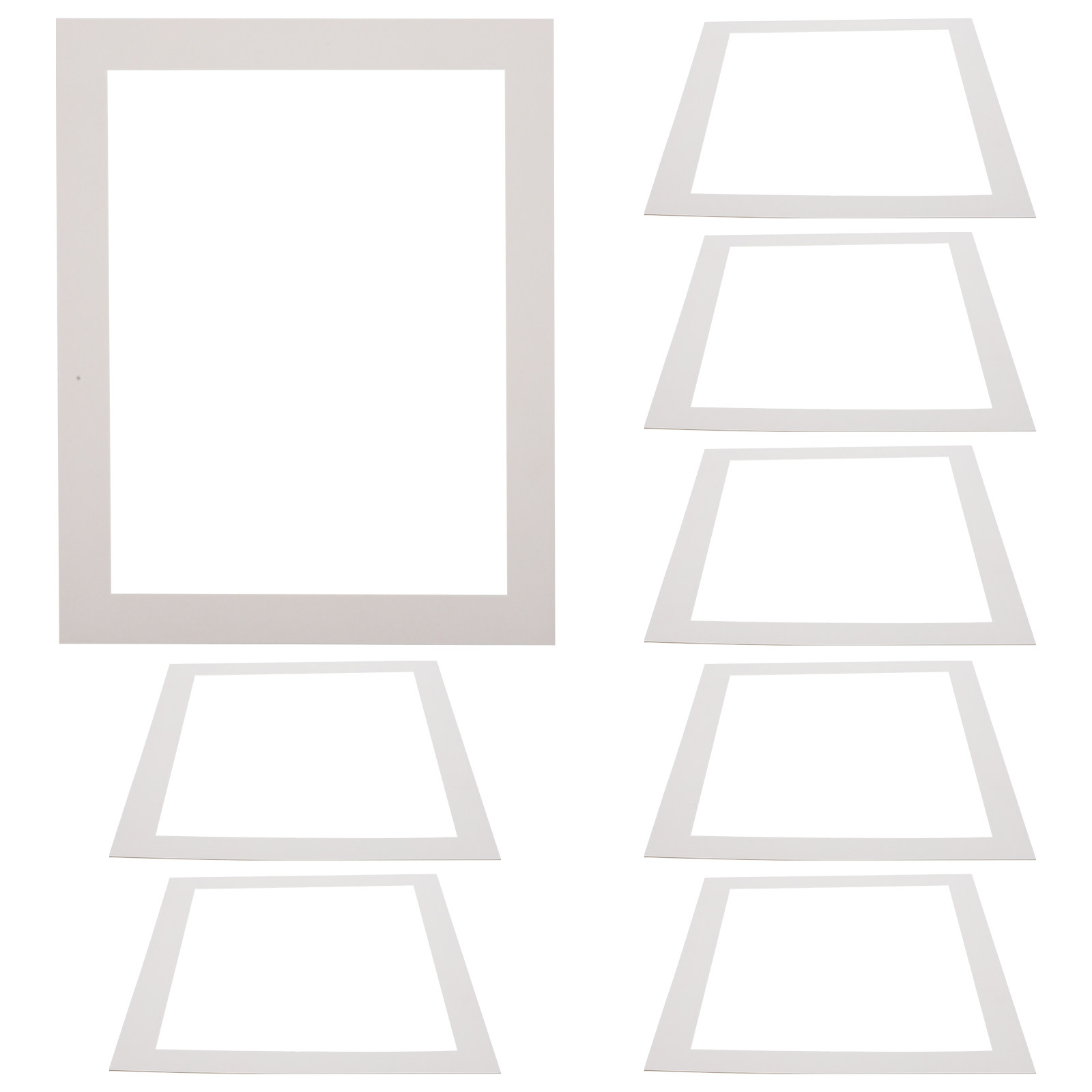 10pcs Frame Mats Picture Mats  - Artwork Craft ulasan dan harga