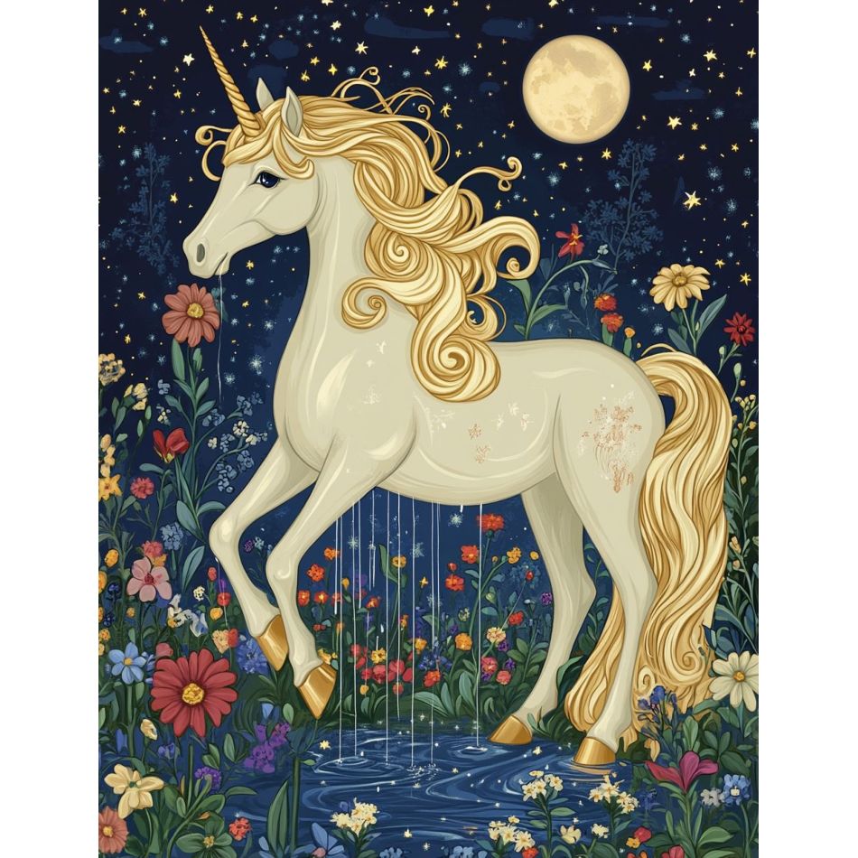 RUOPOTY The Horse Under The Mo - Art Craft Ideas With Paper ulasan dan harga
