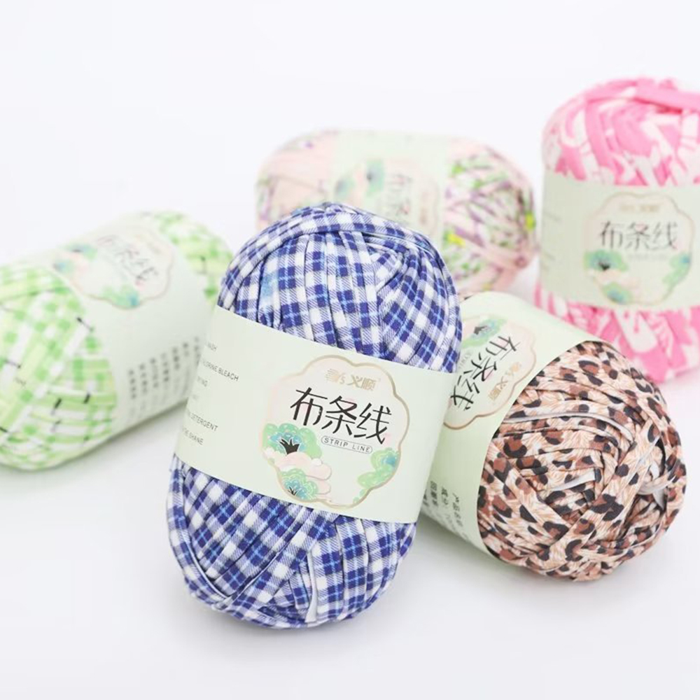 100g/Ball Color Fabric Cloth Y - Art Craft Yarn ulasan dan harga