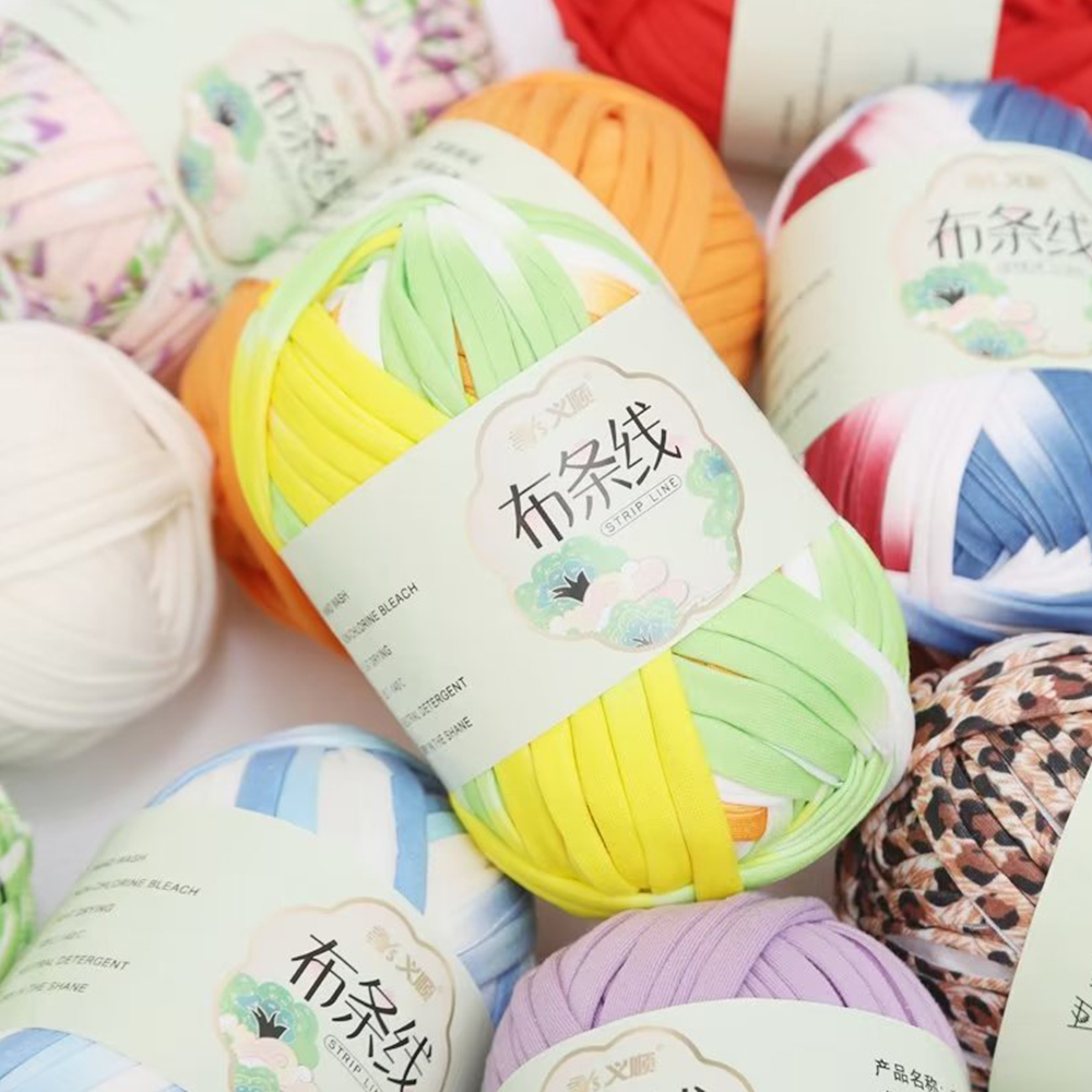 100g/Ball Color Fabric Cloth Y - Art Craft Yarn ulasan dan harga