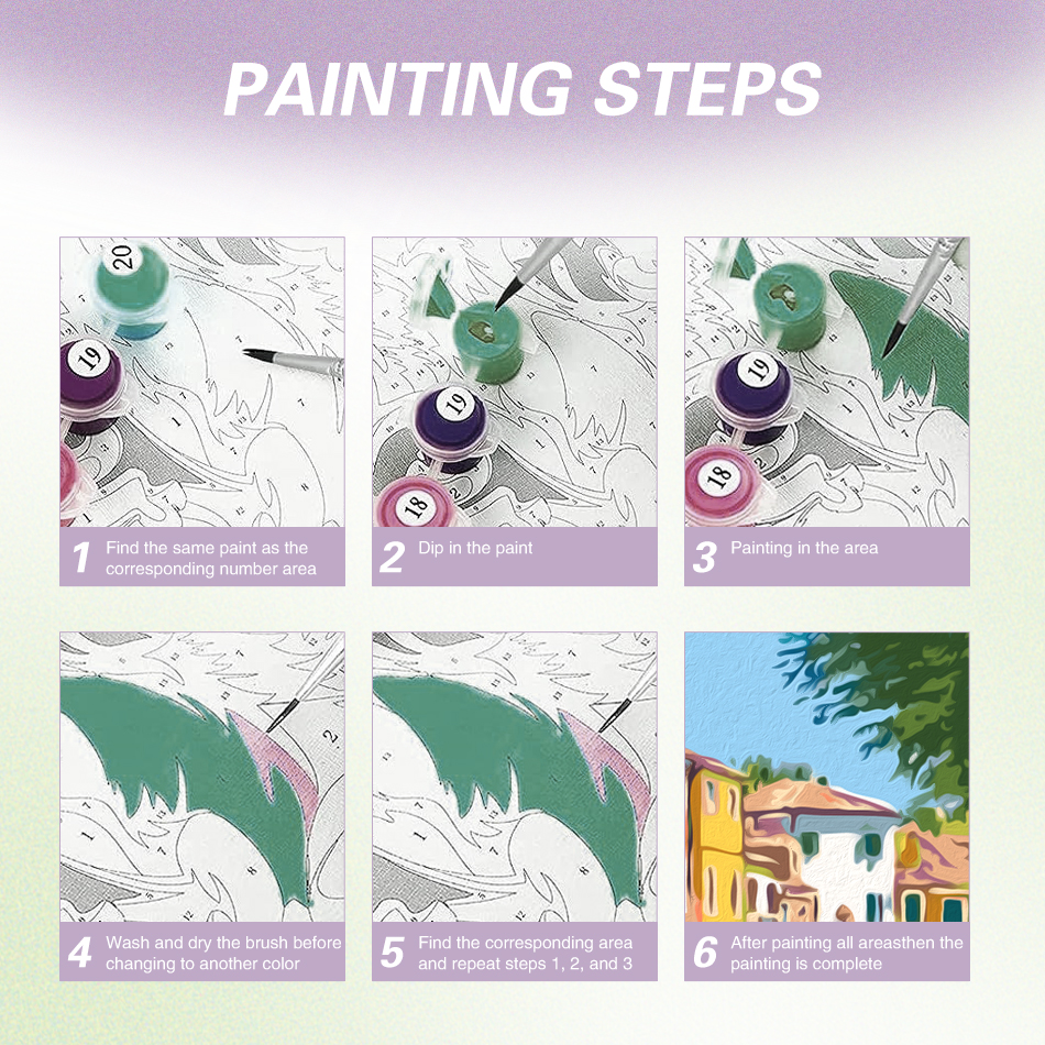 SDOYUNO Simple Painting By Num - Art Craft Easy ulasan dan harga