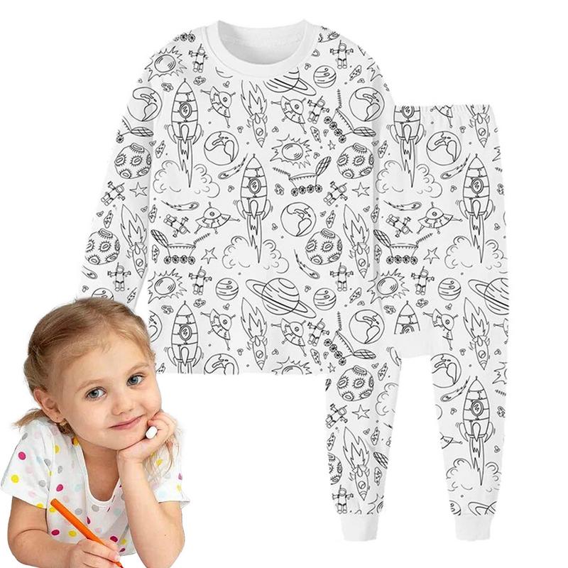 Pajama Coloring For Kids Sketc - Art And Craft Autumn ulasan dan harga
