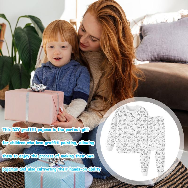 Pajama Coloring For Kids Sketc - Art And Craft Autumn ulasan dan harga