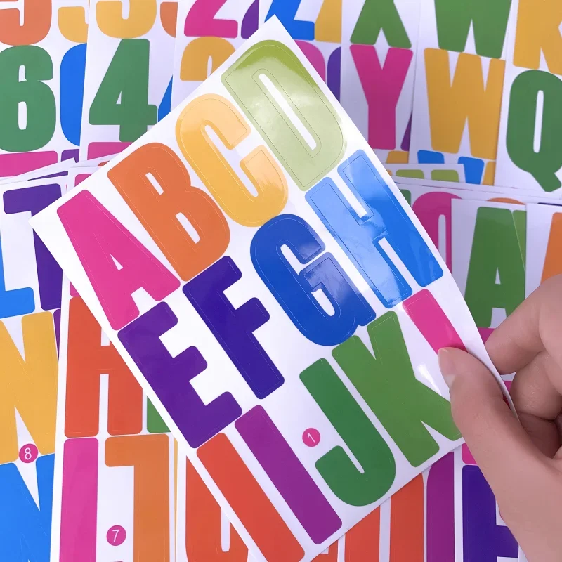 318pcs  Large Letter Stickers  - Art Craft 2 Year Olds ulasan dan harga