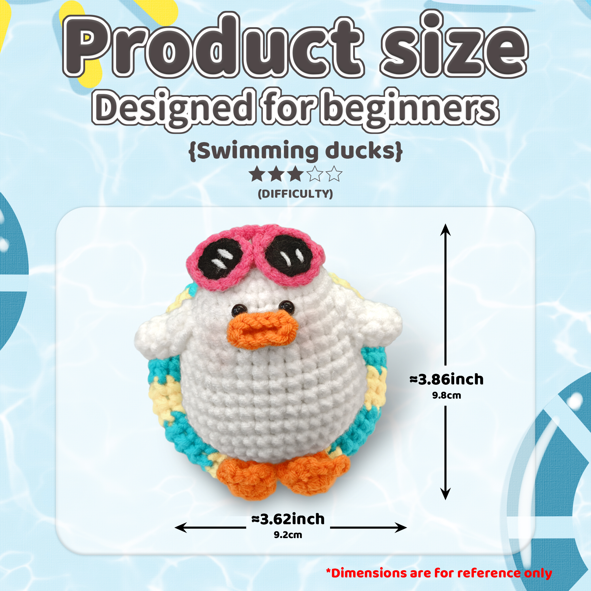 YAMAXIN DIY Crochet Needle Kit - Art Craft Yarn ulasan dan harga
