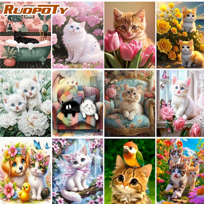 RUOPOTY 5d Diamond Painting Pa - Art Craft Ideas With Paper ulasan dan harga