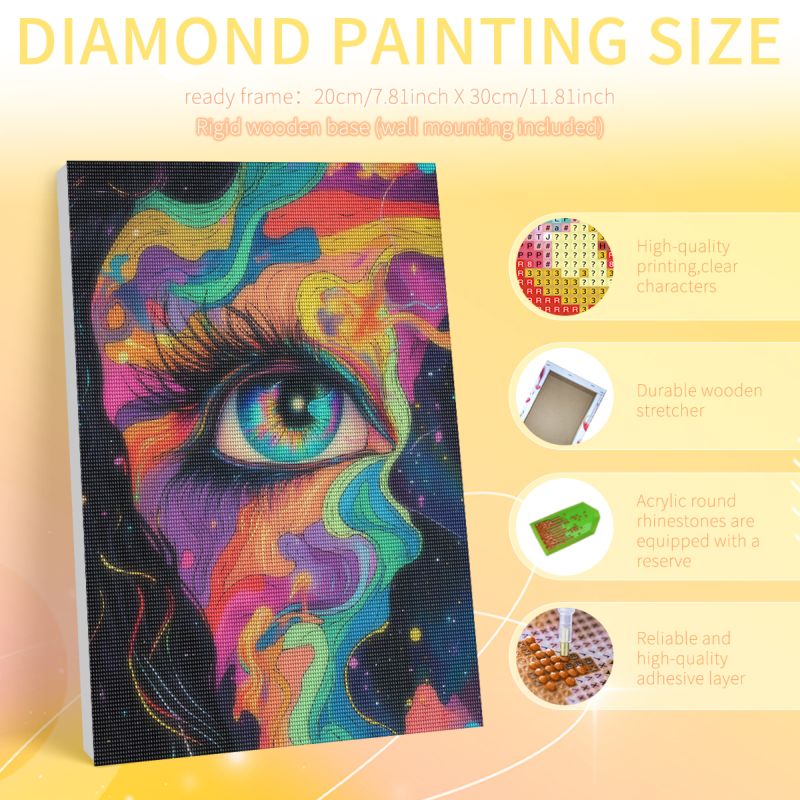 PhotoCustom Framed Colorful Bi - Art Craft Ideas With Paper ulasan dan harga