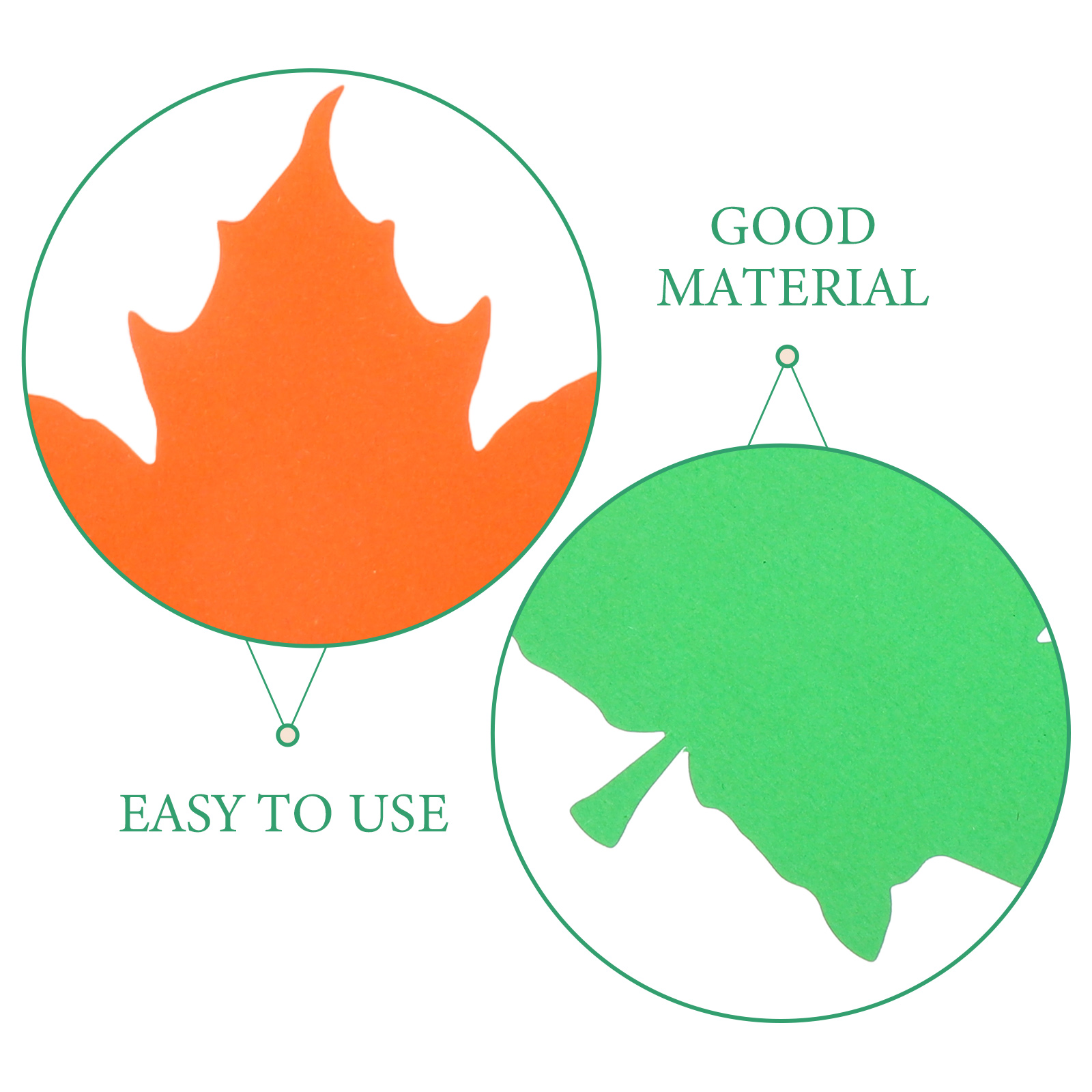 50pcs Maple Leaves Cutout Fall - Art And Craft Autumn ulasan dan harga