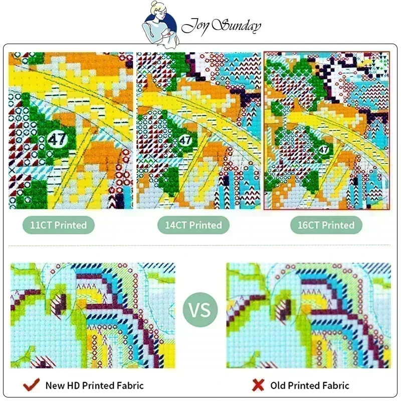 Autumn Scenery Pattern Cross S - Art And Craft Autumn ulasan dan harga