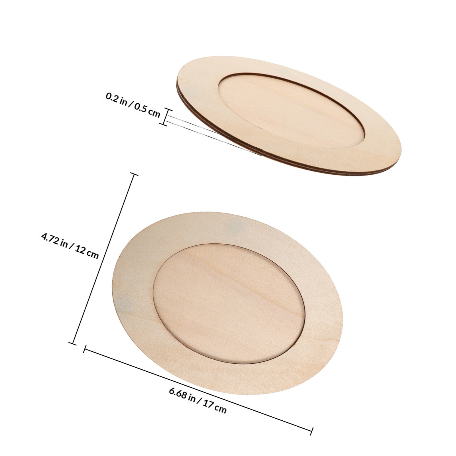 DIY Unfinished Wooden Oval Pho - Art Craft Activities For Preschoolers ulasan dan harga