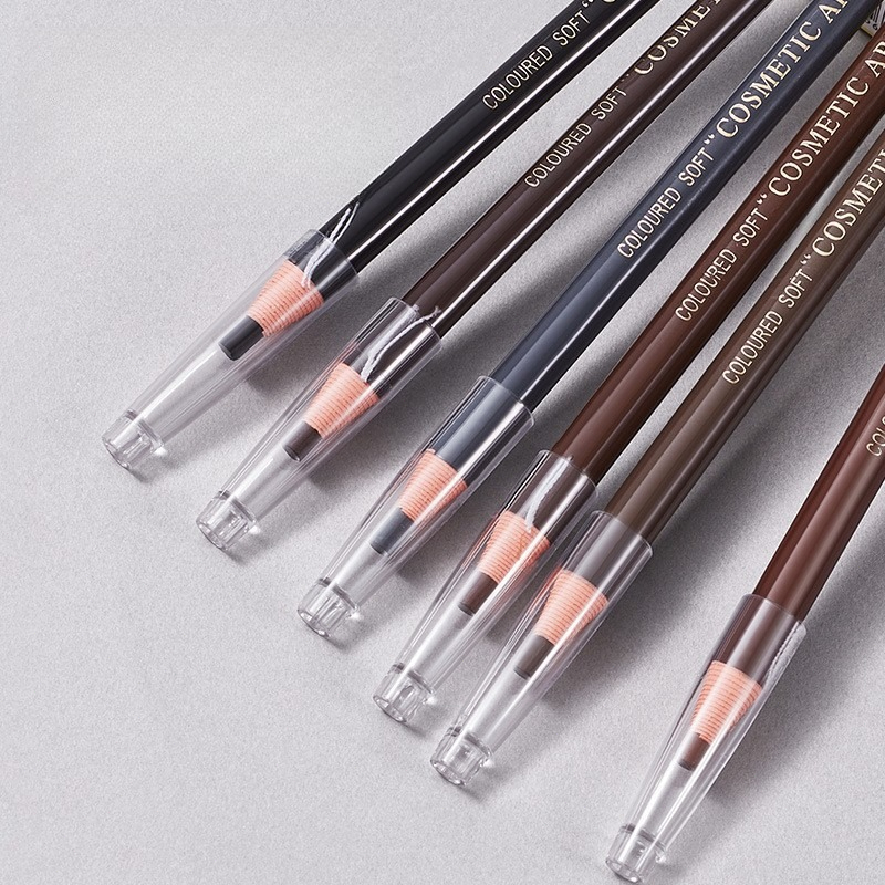 Tear Off Pull Line Eyebrow Pen - Colored Pencil Professional ulasan dan harga